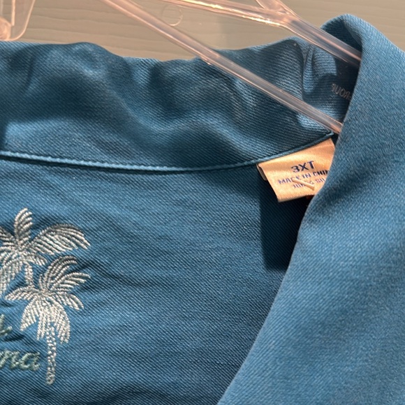 Tommy Bahama Mens big and tall long sleeve shirt size 3XLT - Picture 3 of 6